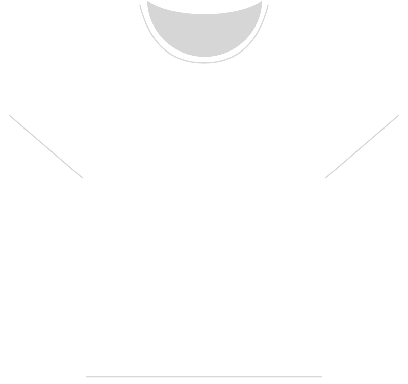 Tシャツフラットデザインイラスト