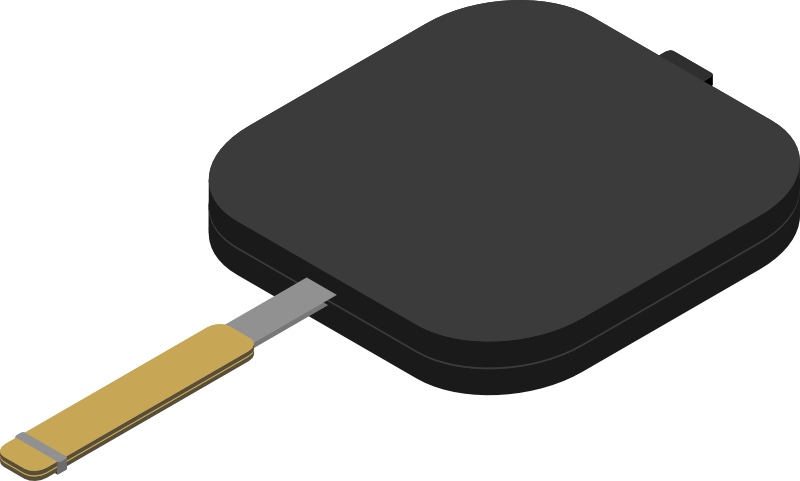 ホットサンドメーカー2 Illust